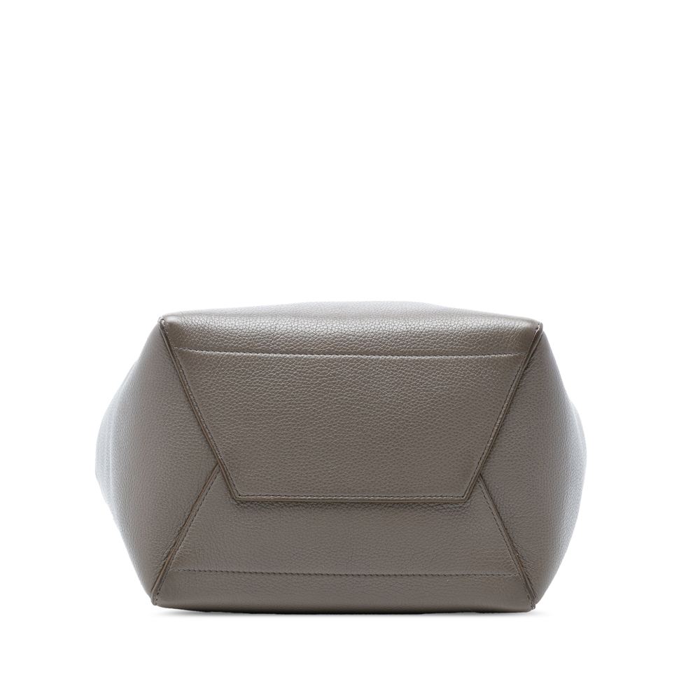 Pre-Loved Celine Medium Leather Seau Sangle Bucket Bag - Picture 3 of 8